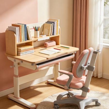 Kids Study Desk and Chair Set