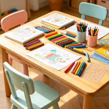 Multi-Activity Craft Table Set